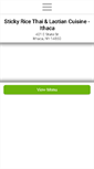 Mobile Screenshot of ithacastickyrice.com