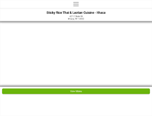 Tablet Screenshot of ithacastickyrice.com